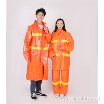 Adult reflective unisex all season outdoor hiking Waterproof colorful single person polyurethane coating overalls